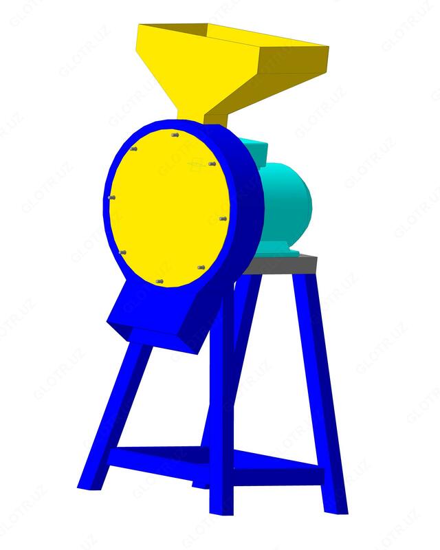 Зерно Дробилка ДРЗ-2000