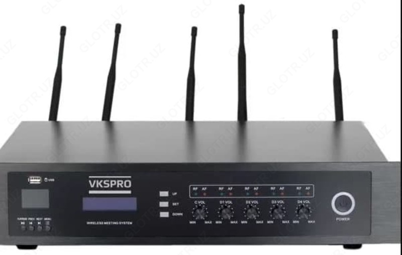 Цифровая беспроводная конференц-система VKSPRO MX402 ProTouch