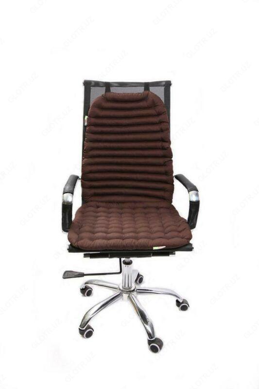 Ofis stullari uchun ortopedik qopqoq (jigarrang)