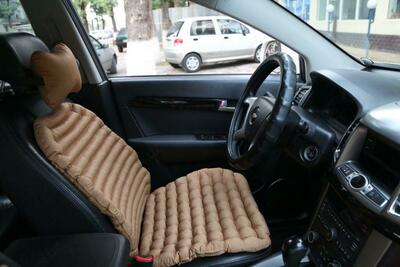 Ортопедический чехол для автосидения (бронзовый)