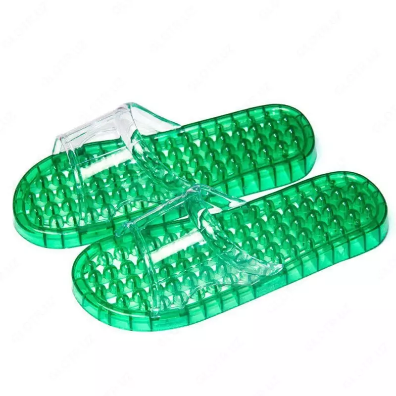 Тапочки массажер (зеленые) - по запросу