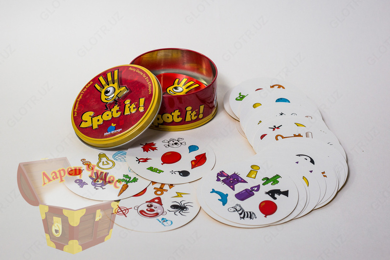 Настольная игра на скорость реакции «Spot it» - 125 000 сум