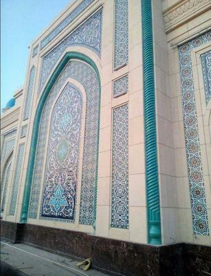 керамическая плитка для фасада 001