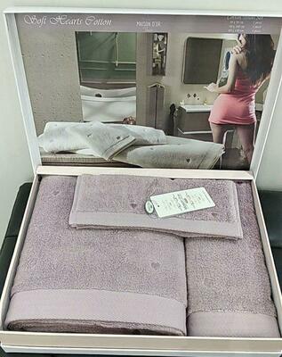 450 000 сум / шт. Набор полотенец Maison D` (сиреневый)