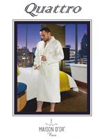 Мужской махровый халат Maison Dor Paris (белый) - 600 000 сум