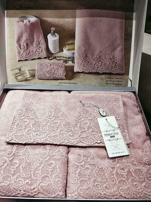 Набор полотенец MAISON DOR (розовый)