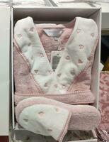 Женский халат с тапочками премиум-класса MAISON DOR