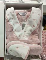 Женский халат с тапочками премиум-класса MAISON DOR (длинный) - 650 000 сум