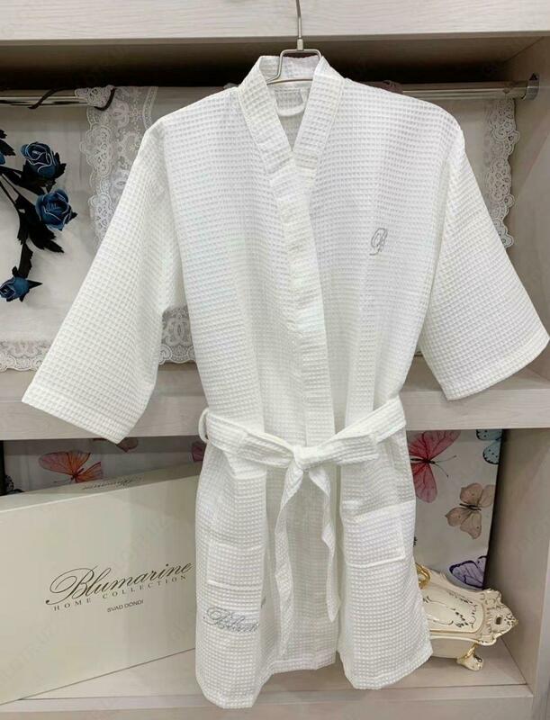 Женский вафельный халат Blumarine