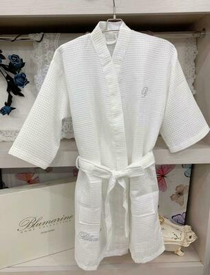 Женский вафельный халат Blumarine