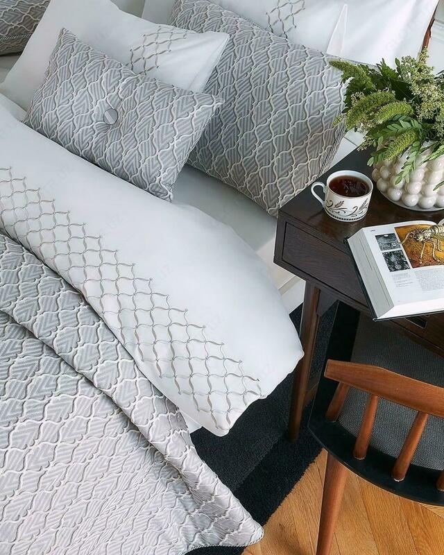 Набор постельного белья PEPPER HOME Ornella (голубой) - 1 150 000 сум