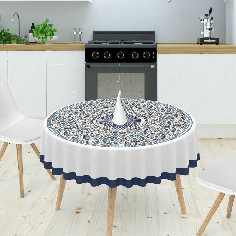 Круглая скатерть для стола Willmoda