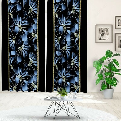 Шторы с принтом