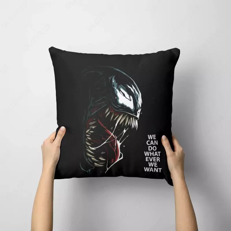Подушки с принтом Venom для дома WILLMODA