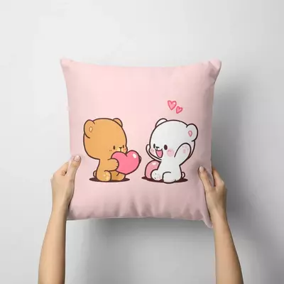 Подушки с принтом мишек для дома