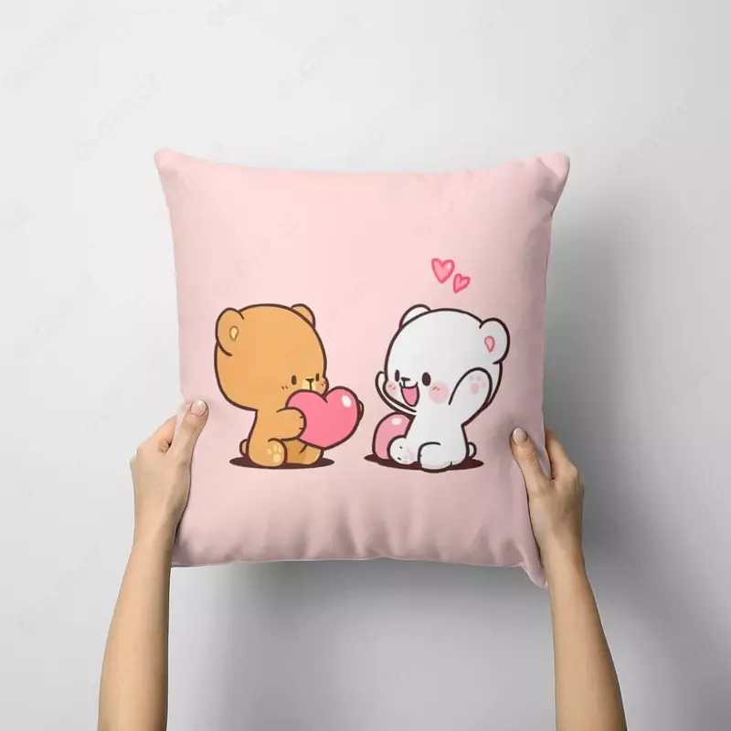 Подушки с принтом мишек для дома