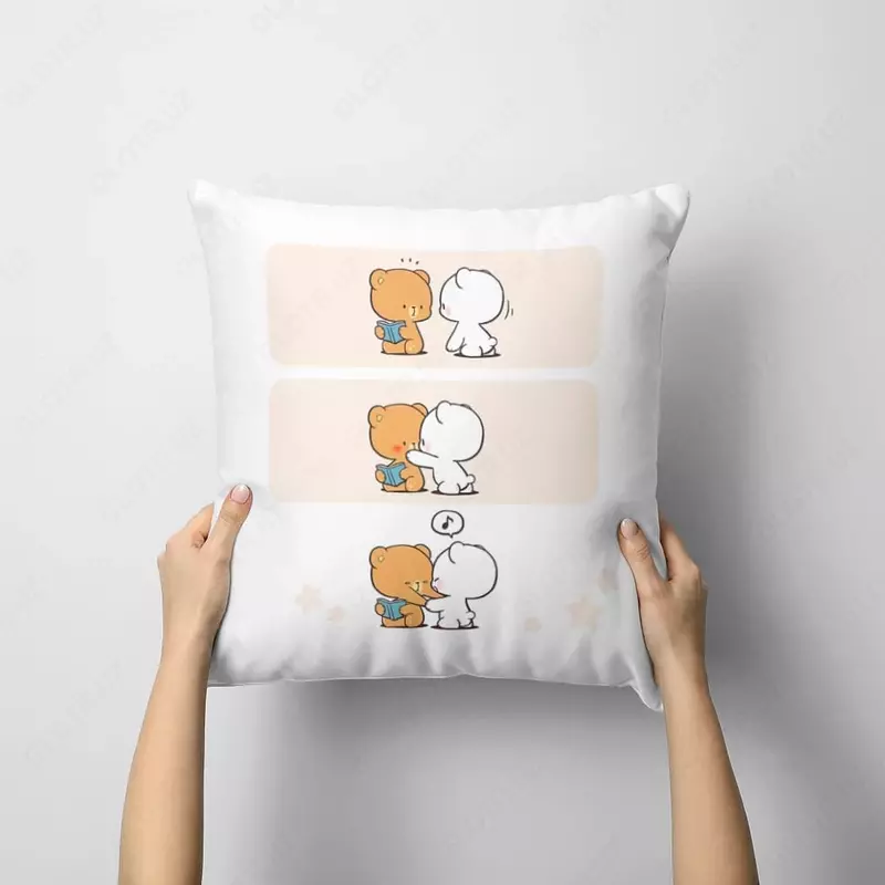 Подушки с принтом мишек для дома Оптом и розница