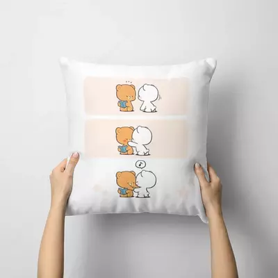 Подушки с принтом мишек для дома Оптом и розница