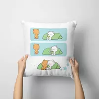 Подушки с принтом мишек для дома - WILLMODA