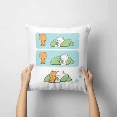 Подушки с принтом мишек для дома - WILLMODA