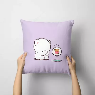 Подушки с принтом мишек для дома