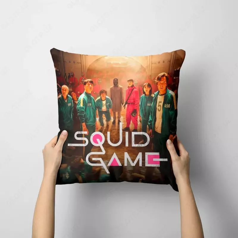 Подушка для поклонников сериала Игра в кальмара