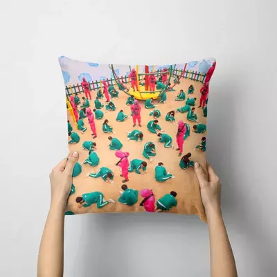 60 000 сум / шт. Подушка для поклонников сериала Игра в кальмара