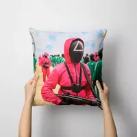 Подушка для поклонников сериала Игра в кальмара Постельное белье