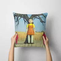 Подушка для поклонников сериала Игра в кальмара от {0} сум - WILLMODA