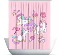 Водоотталкивающие шторы с красочным принтом для ванной комнаты. Willmoda WILLMODA