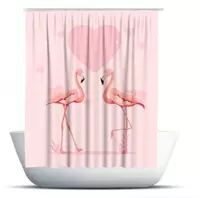 Водоотталкивающие шторы с красочным принтом для ванной комнаты. Willmoda - WILLMODA