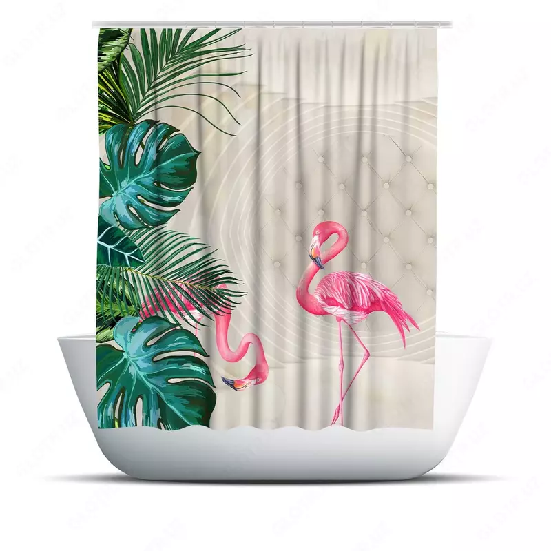 Водоотталкивающие шторы с красочным принтом для ванной комнаты. Willmoda Шторки для ванной