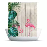 Водоотталкивающие шторы с красочным принтом для ванной комнаты. Willmoda Шторки для ванной