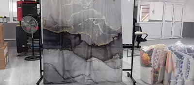 Водоотталкивающие шторы с красочным принтом для ванной комнаты. Willmoda