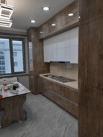 Акриловая кухня (арт-18)