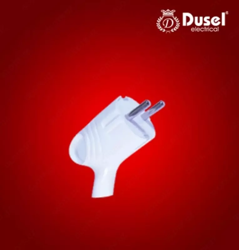 Вилка электрическая Dusel DL-BI 3