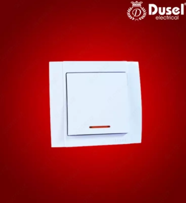 Выключатель одноклавишный Dusel Du-28