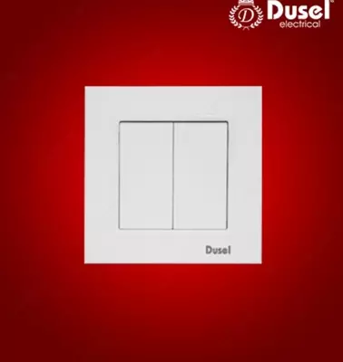 Выключатель двухклавишный Dusel DU-72 - Цена по запросу