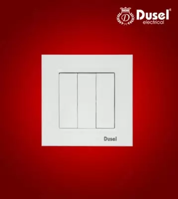 Выключатель трехлавишный Dusel DU-73