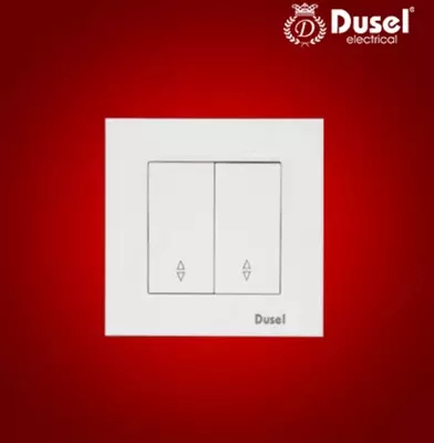 Выключатель двухклавишный Dusel DU-76