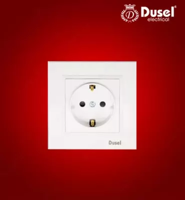 Розетка одноместная Dusel DU-80