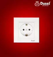Розетка одноместная Dusel DU-80 - по запросу