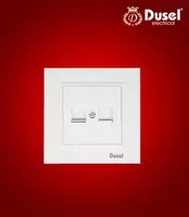 Telefon va internet uchun rozetka Dusel DU-86