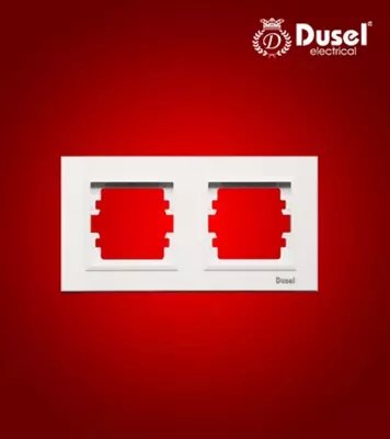 Dusel DU-90 rozetkasi va kalit ramkalari