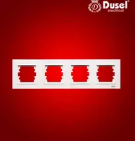 Рамки для розеток и выключателей Dusel DU-92