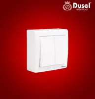 Выключатель двухклавишный Dusel DU-77 - по запросу