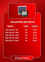 Светодиодный прожектор SOLAR P2-100