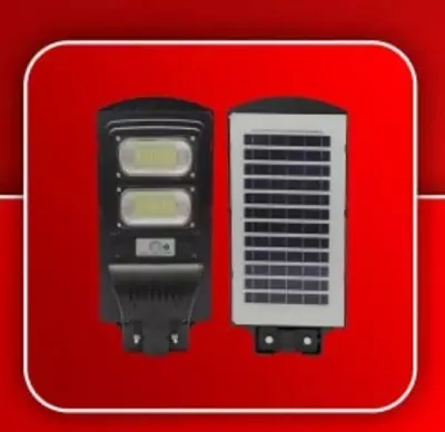 Ko'cha chiroqi SOLAR RKU1-100W quyosh energiyasi bilan ishlaydi