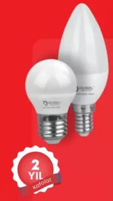 Светодиодная LED лампа "Dusel" 9W, С40/Е27 6500 К