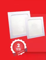 LED kvadrat LED paneli (ko'milgan) "Dusel" S24